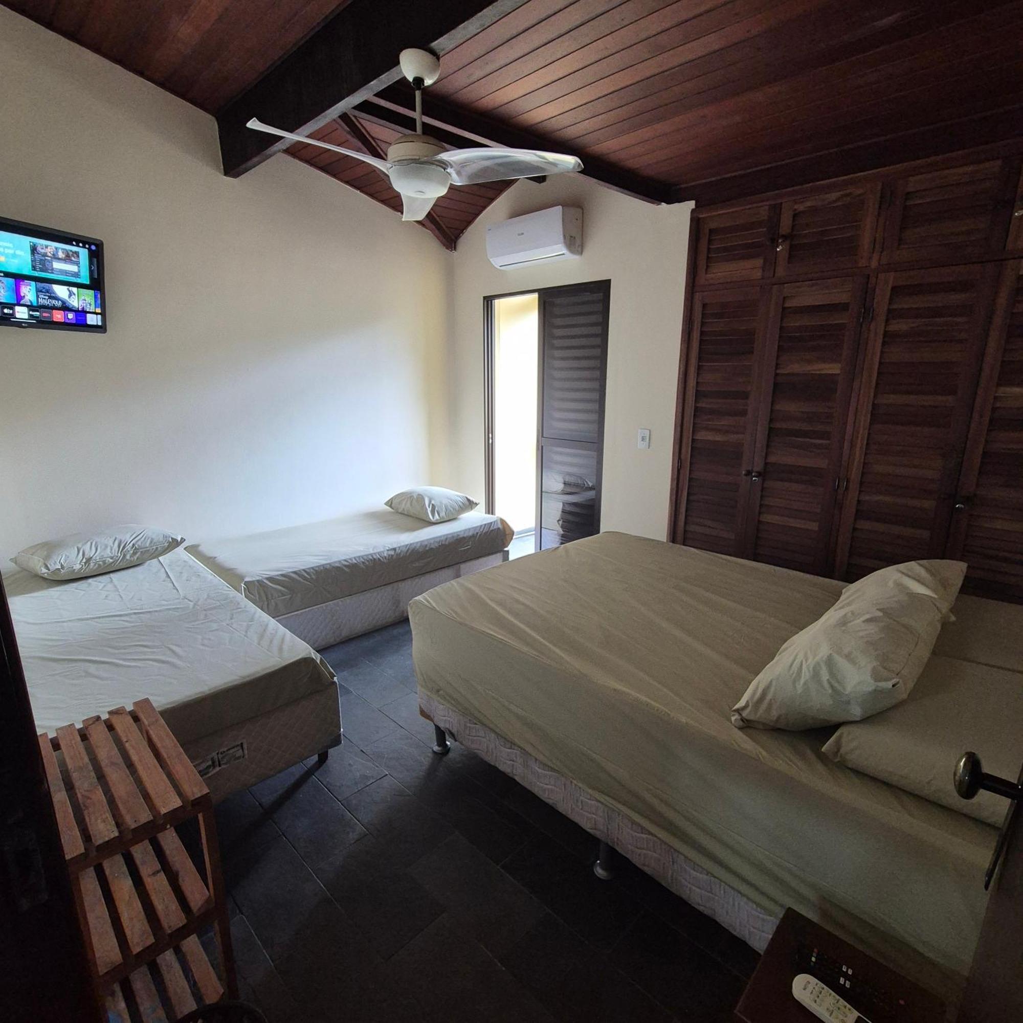 Casa 7 Em Ubatuba No Centro Condominio Com Piscina E Churrasqueira 外观 照片