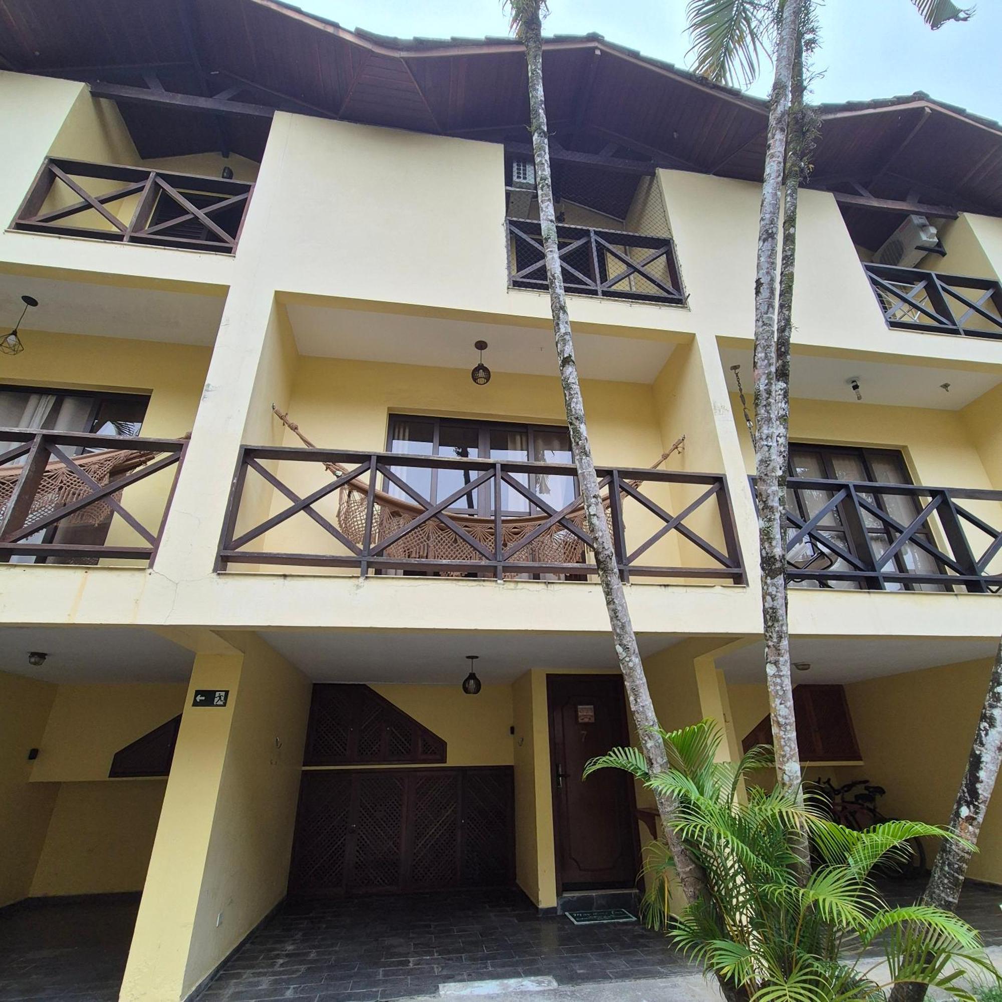 Casa 7 Em Ubatuba No Centro Condominio Com Piscina E Churrasqueira 外观 照片